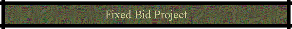 Fixed Bid Project